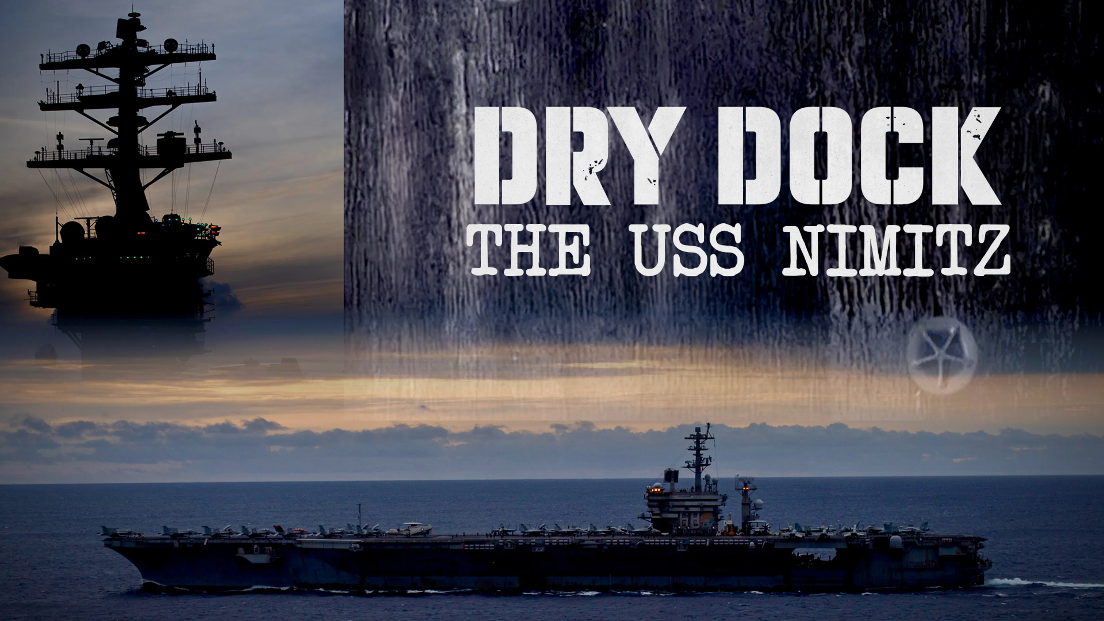 Dry Dock: The USS Nimitz poster
